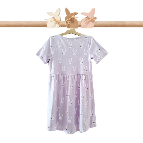 City streets bunny graphic print jersey dress - Picture 2 of 2